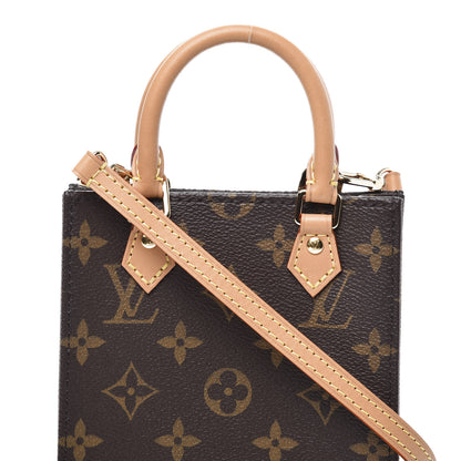 Louis Vuitton Monogram Petit Sac Plat 9 of 10