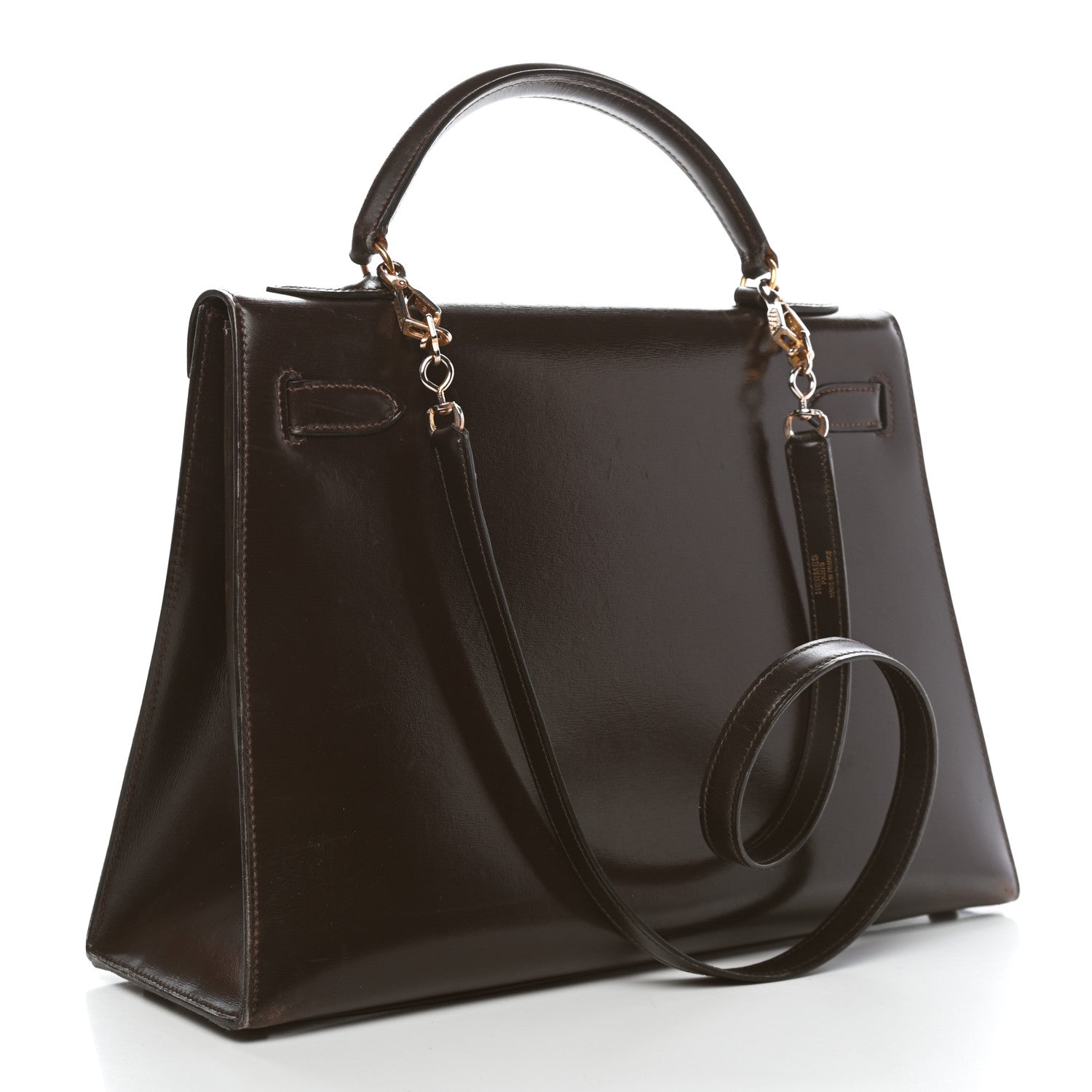 Hermes Box Kelly Sellier 32 Chocolate 2 of 18