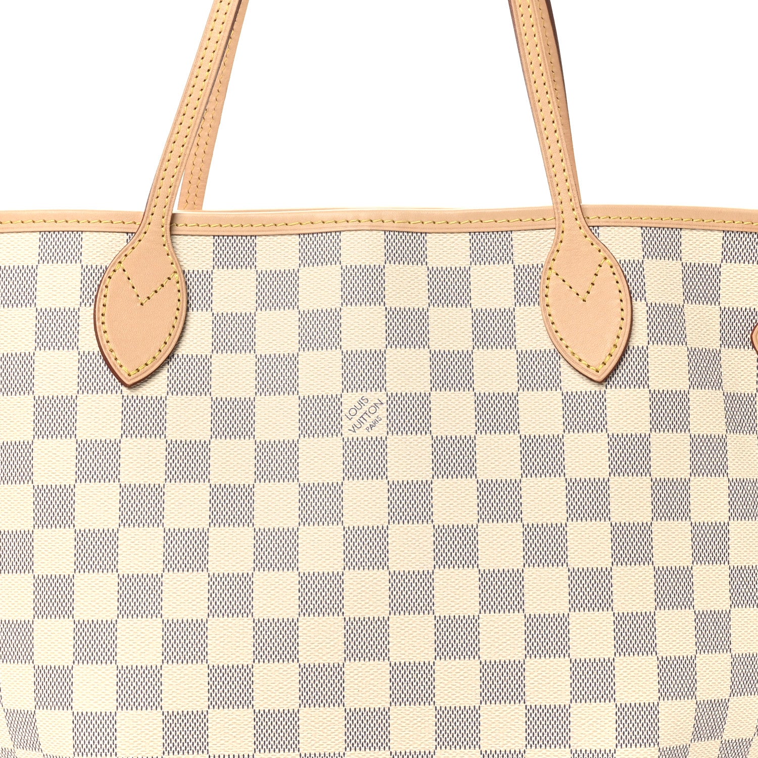 Louis Vuitton Damier Azur Neo Neverfull MM Rose Ballerine 7 of 11
