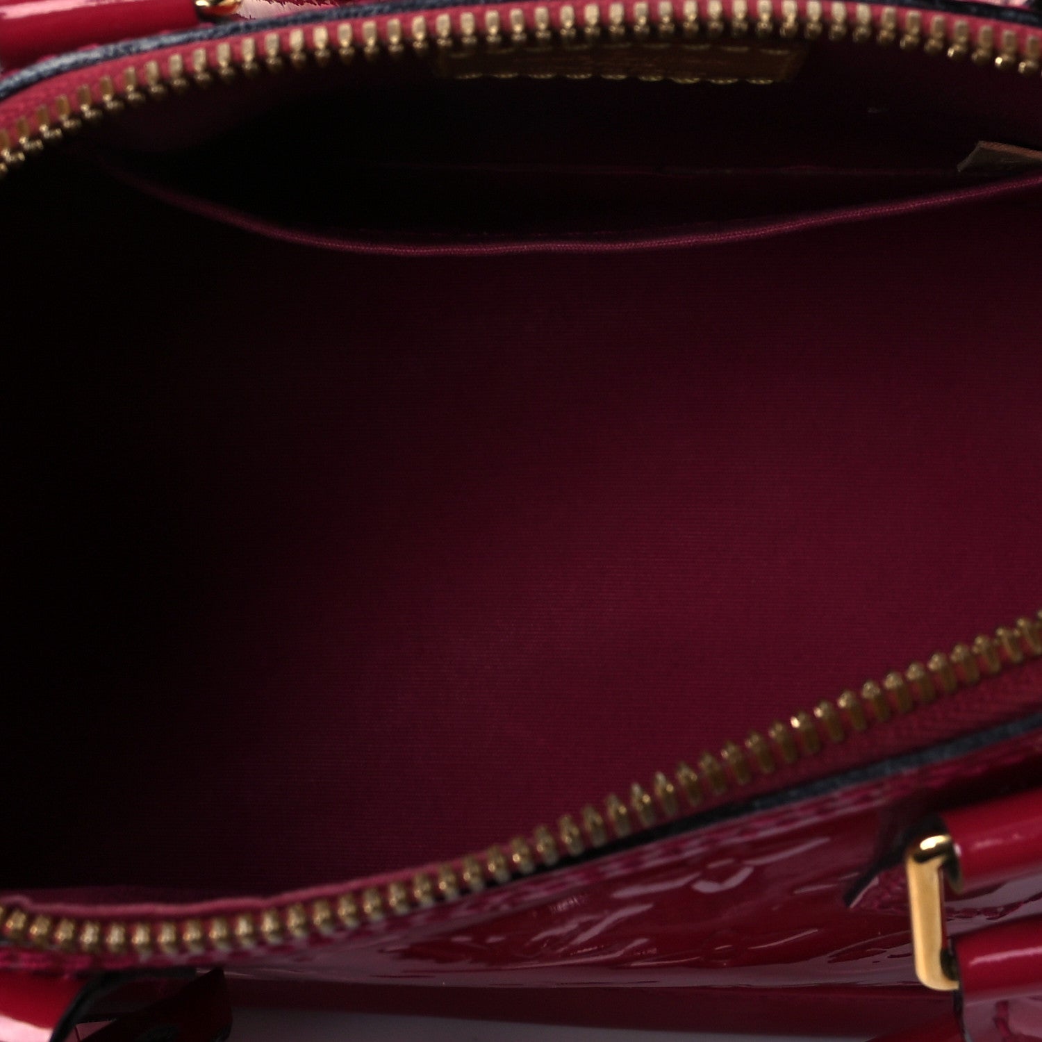 Louis Vuitton Vernis Alma BB Rose Indien 4 of 8
