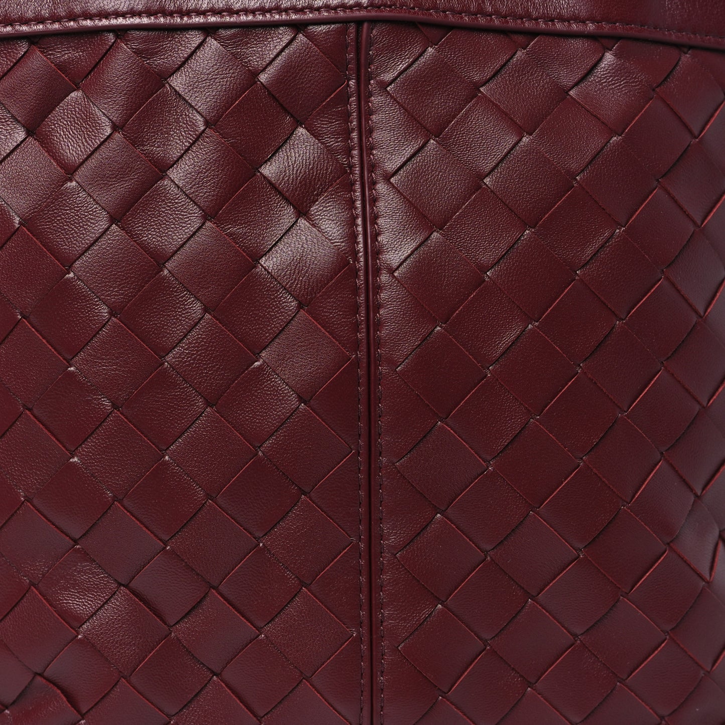 Nappa Intrecciato Small Flip Flap Tote Barolo