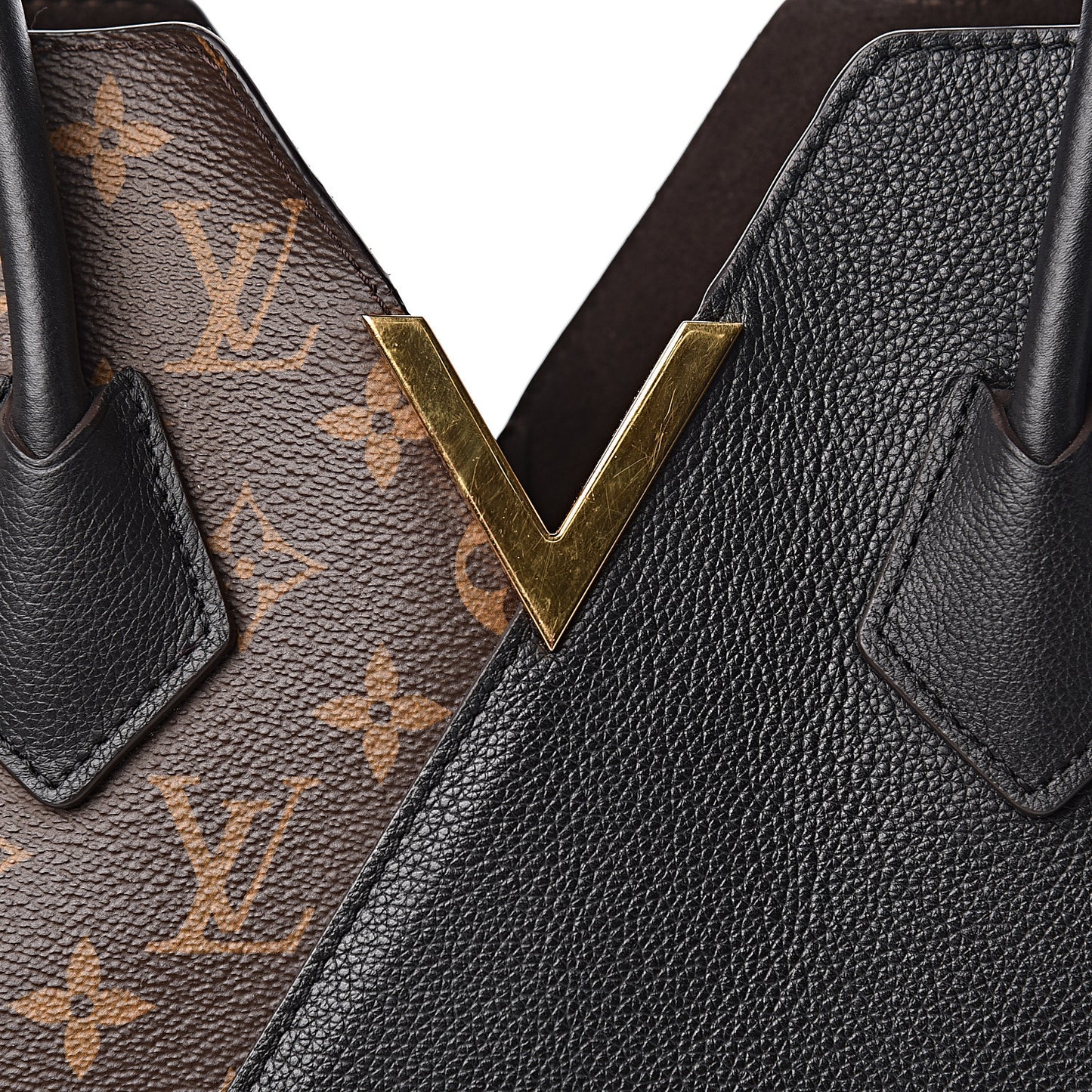 Calfskin Monogram Kimono Tote Black