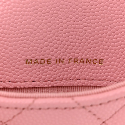 Chanel Caviar Quilted Mini Chain Belt Bag Light Pink 7 of 11