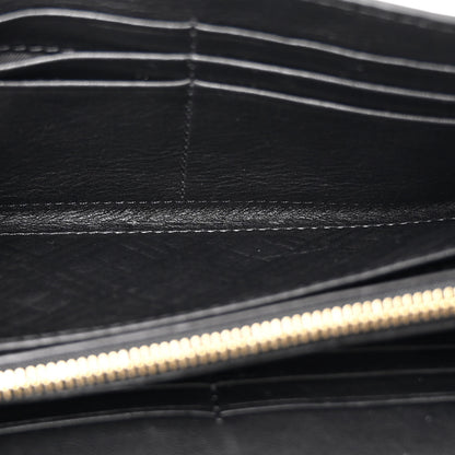 Burberry Patent Grainy Calfskin Henley Wallet On Chain Black 6 of 12