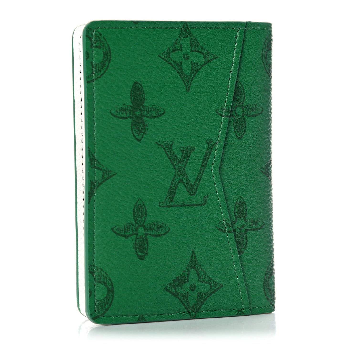 Vintage Monogram Everyday LV Pocket Organizer Green