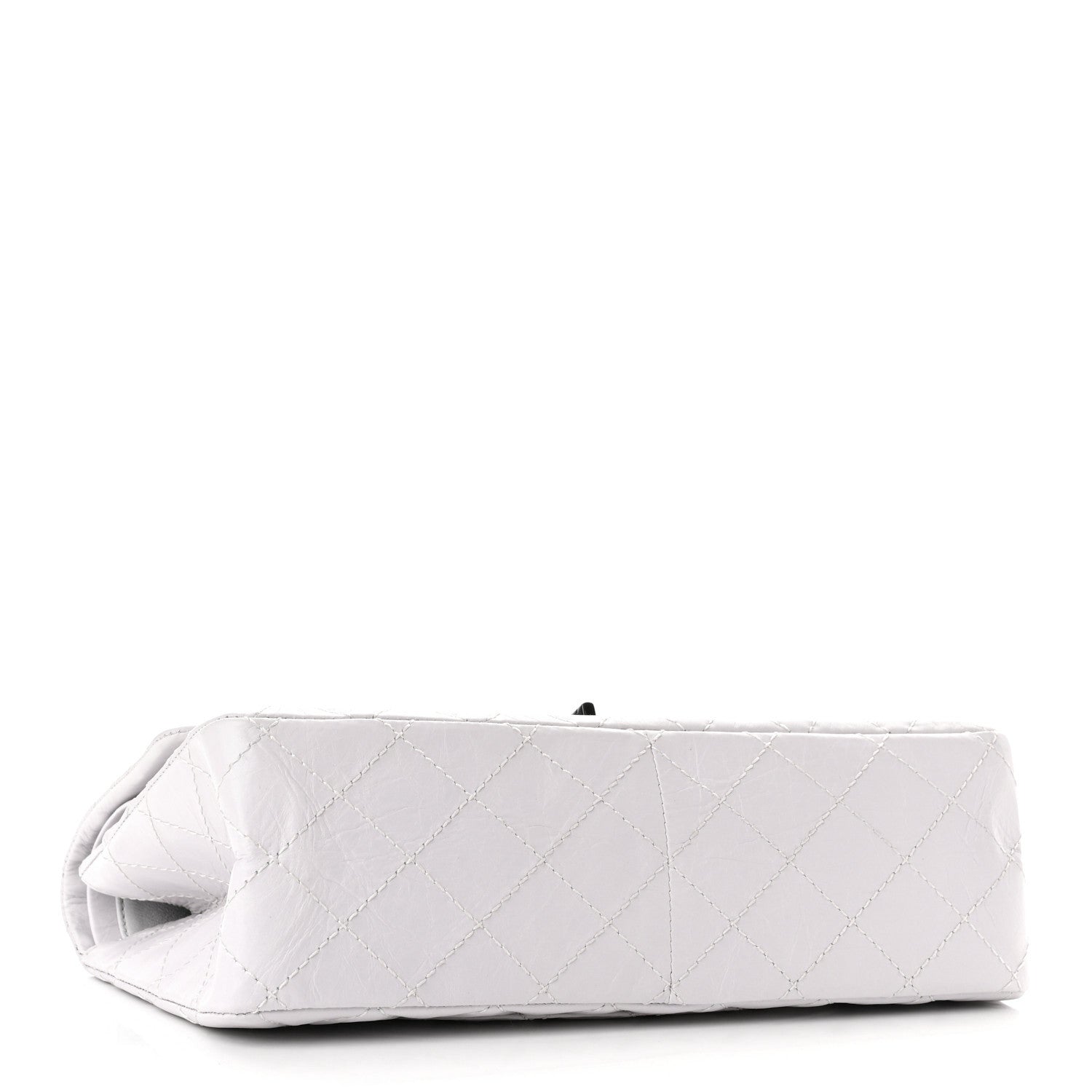 Chanel Aged Calfskin Quilted 2.55 Reissue 226 Flap White 3 of 12