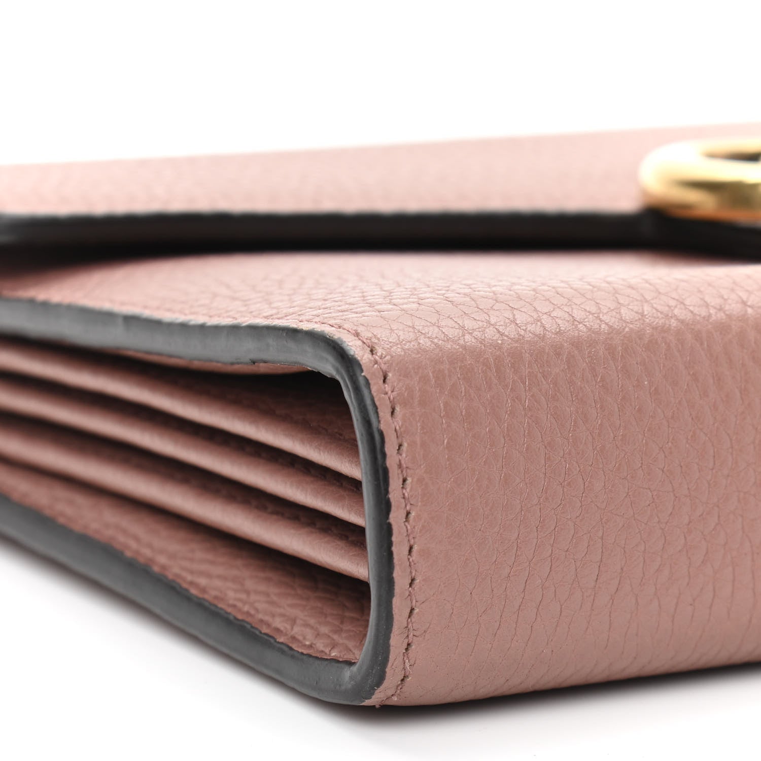 Gucci Cellarius Calfskin GG Marmont Chain Wallet Rosy Phard 9 of 11