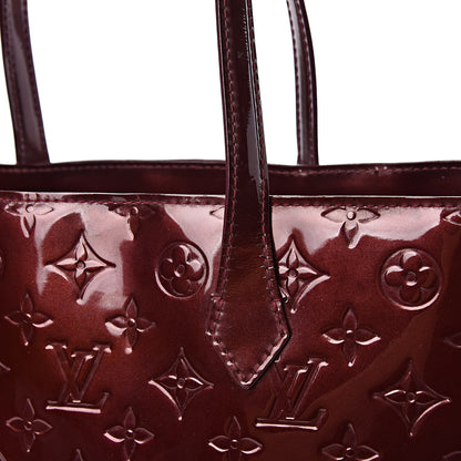 Louis Vuitton Vernis Wilshire MM Rouge Fauviste 8 of 17