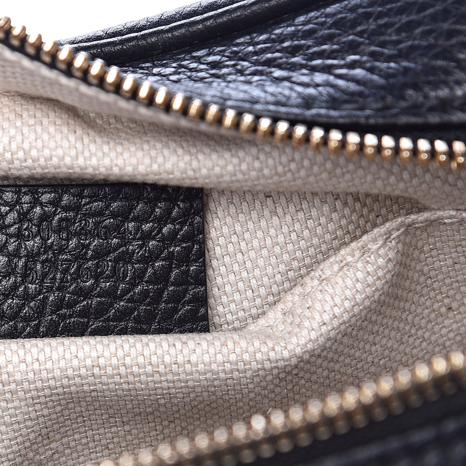 Gucci Pebbled Calfskin Small Soho Disco Bag Black 7 of 10