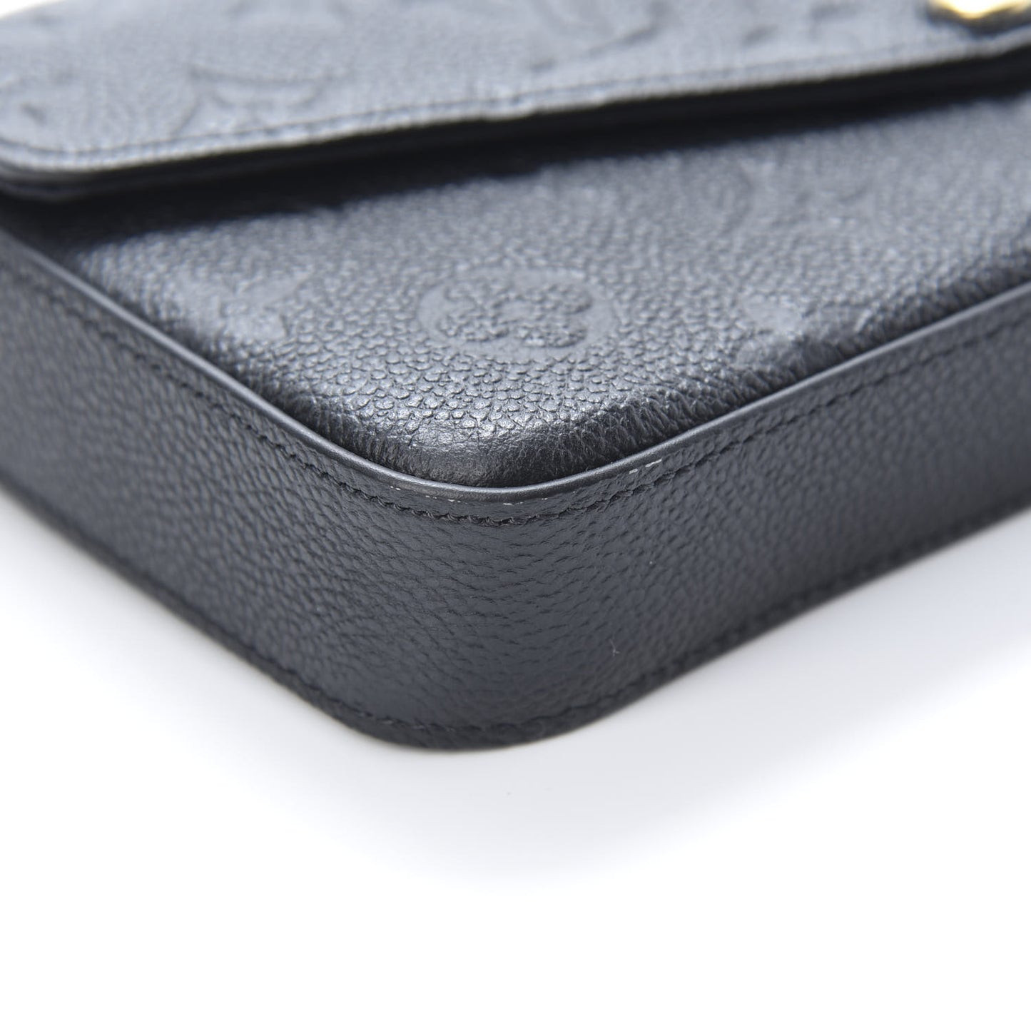 Empreinte Pochette Felicie Chain Wallet Black