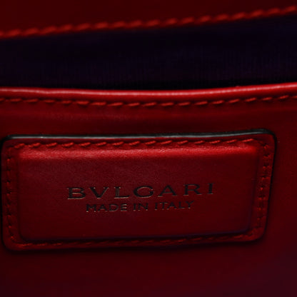 Bulgari Calfskin Serpenti Forever Crossbody Bag Red 7 of 12
