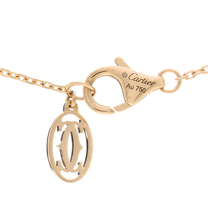 Cartier 18K Yellow Gold Diamond XS D'Amour Pendant Necklace 5 of 5