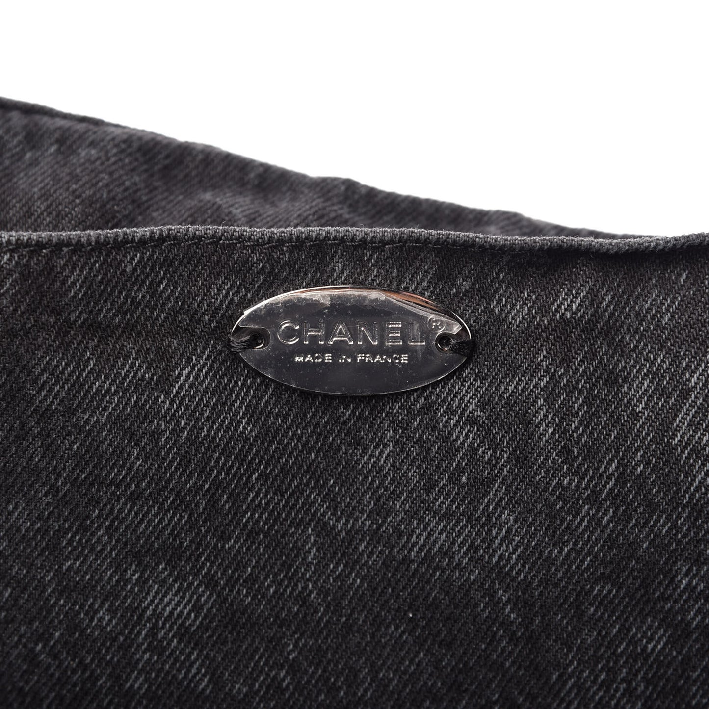 Denim Quilted Denimpression XXL Flap Grey Black