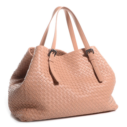 Bottega Veneta Nappa Intrecciato Seamless Large Tote Poussin 3 of 8