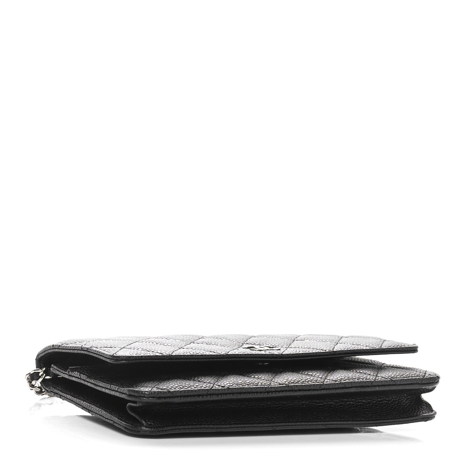 Chanel Caviar Quilted Wallet on Chain WOC Black 4 of 11