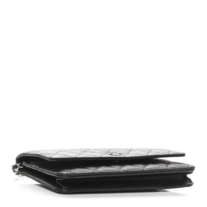 Chanel Caviar Quilted Wallet on Chain WOC Black 4 of 11