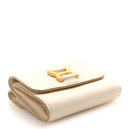 Chloe Grained Calfskin Marcie Small Compact Wallet White 4 of 8