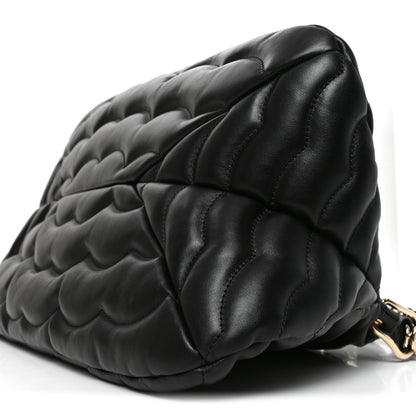 Chloe Quilted Calfskin Juana Shoulder Bag Black 9 of 9