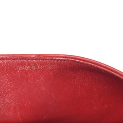 Chanel Lambskin Quilted Small Double Flap Red 7 of 13