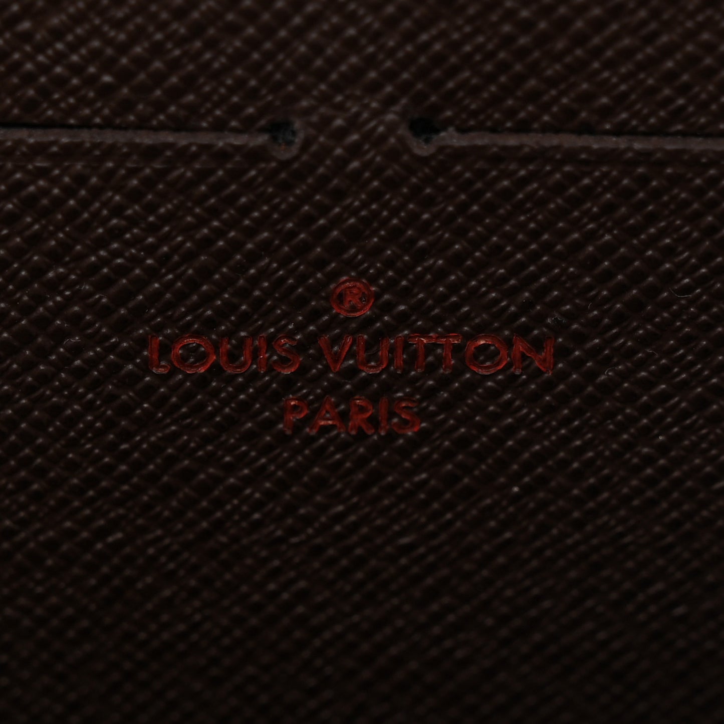 Damier Ebene Zippy Wallet