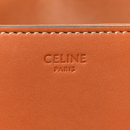 Celine Natural Calfskin Triomphe Shoulder Bag Tan 6 of 11