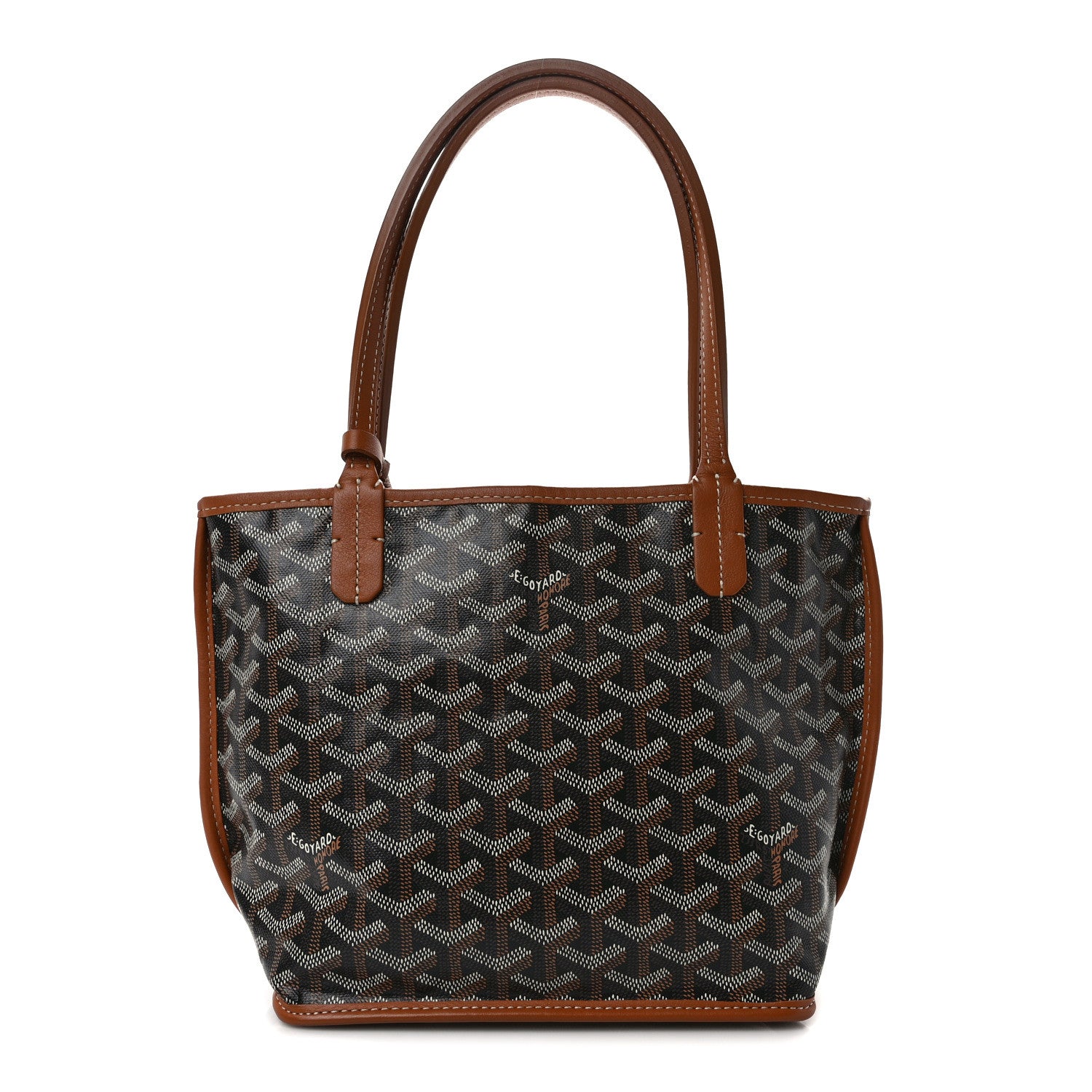 Goyard Goyardine Reversible Mini Anjou Black Gold 1 of 10