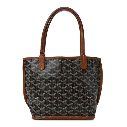 Goyard Goyardine Reversible Mini Anjou Black Gold 1 of 10