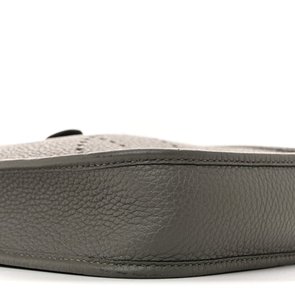 Hermes Taurillon Clemence Evelyne TPM Gris Meyer 9 of 17