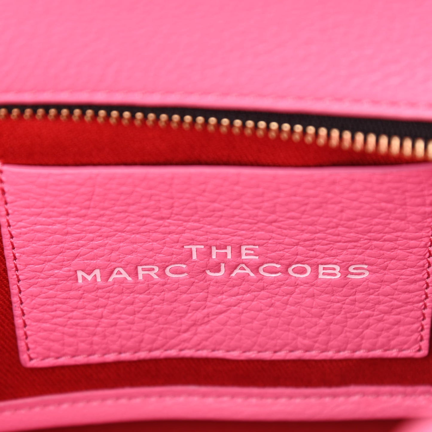 Grained Calfskin Small The Tote Bag Pink