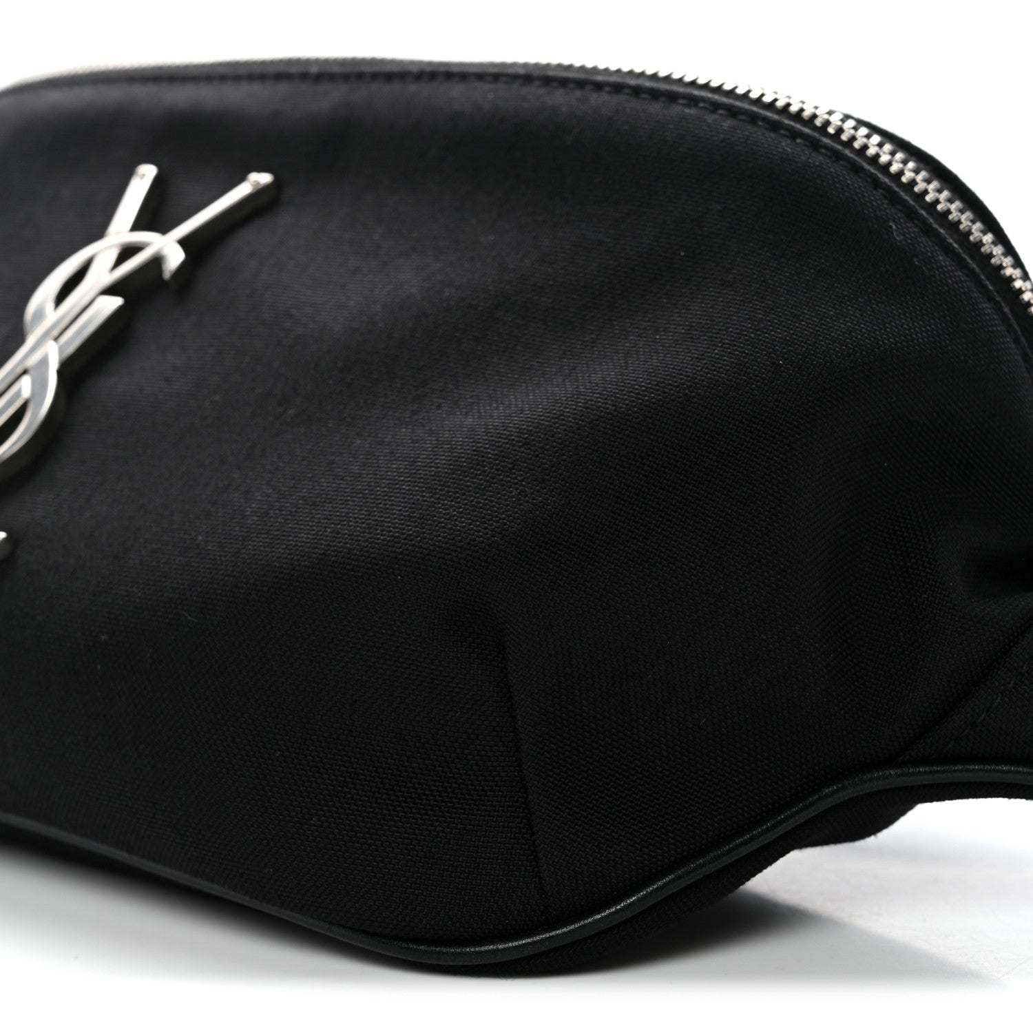 Saint Laurent Canvas Monogram Belt Bag Black 10 of 10