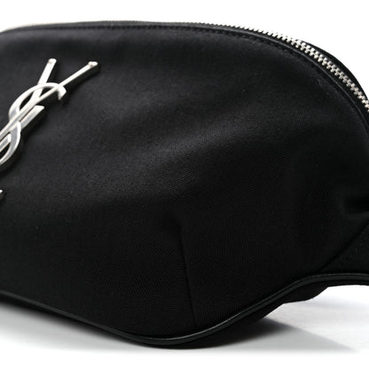 Saint Laurent Canvas Monogram Belt Bag Black 10 of 10