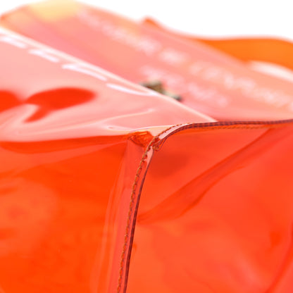 Hermes Vinyl Souvenir De L'Exposition Kelly Orange 7 of 15