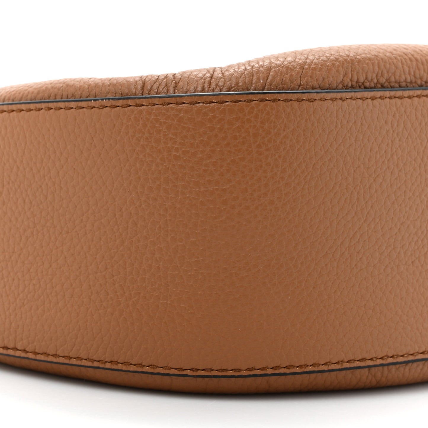 Vitello Phenix Zippered Messenger Hobo Cammeo