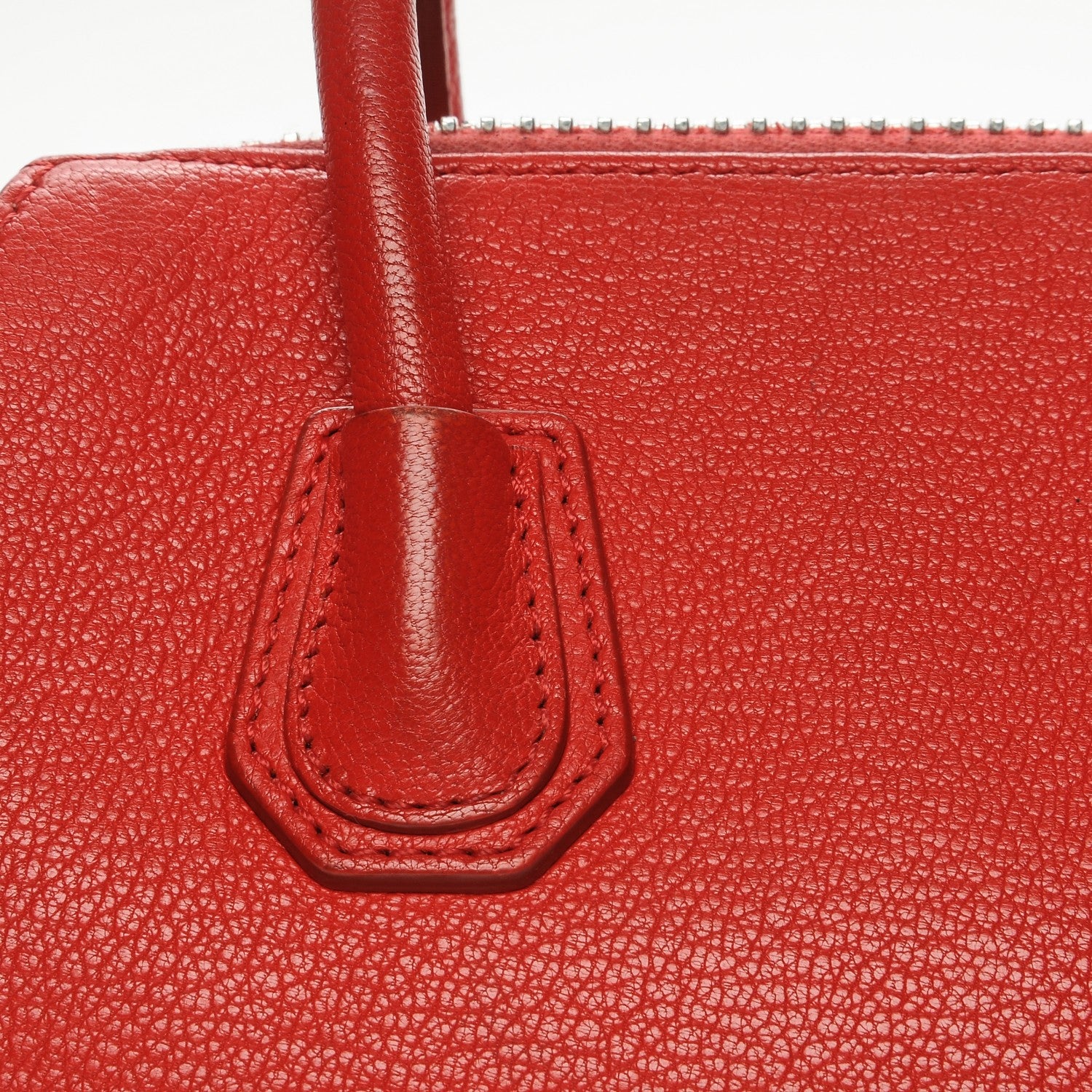 Givenchy Sugar Goatskin Mini Antigona Red 5 of 10