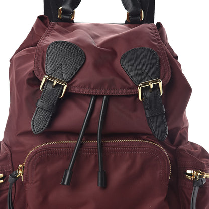 Burberry Nylon Medium Rucksack Backpack Burgundy Red 7 of 9