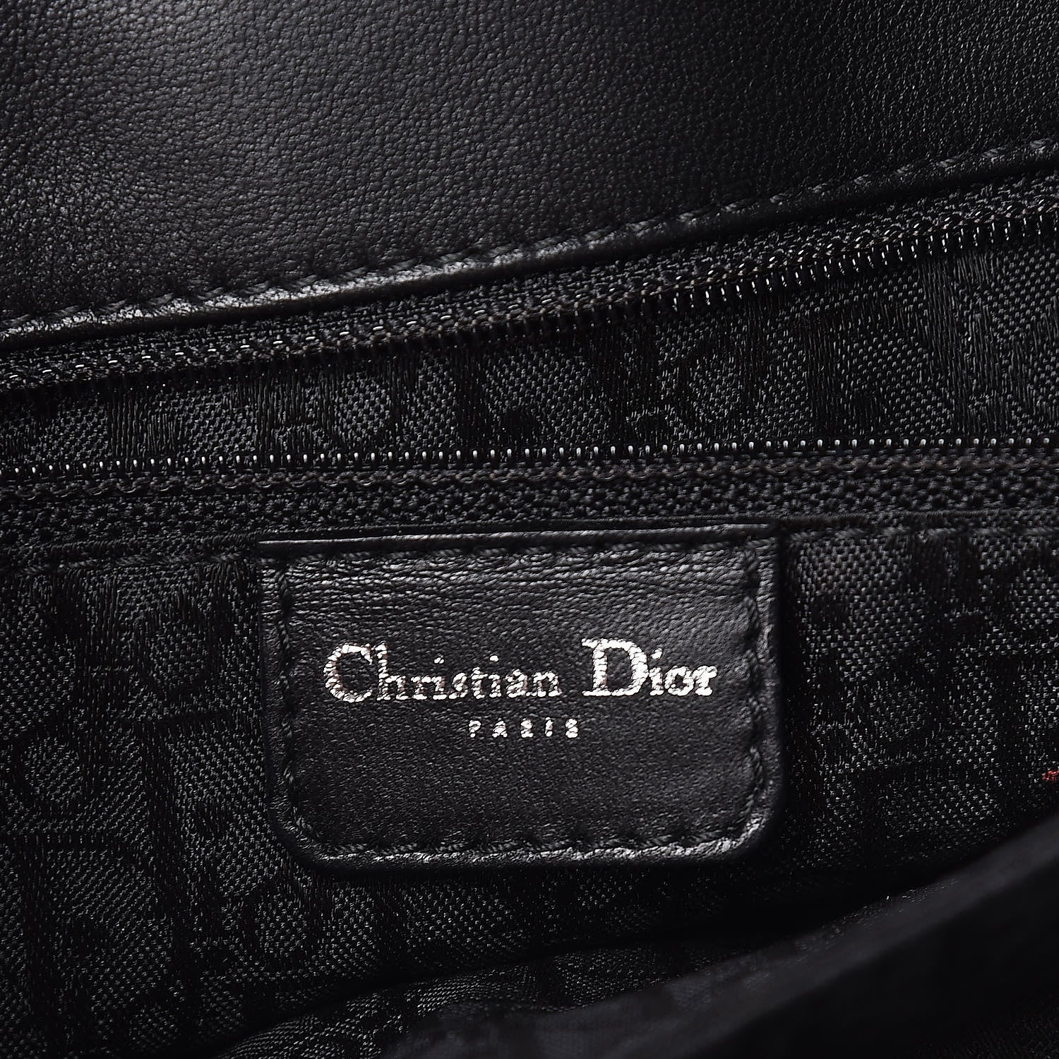 Christian Dior Lambskin Admit It Hobo Black 6 of 17