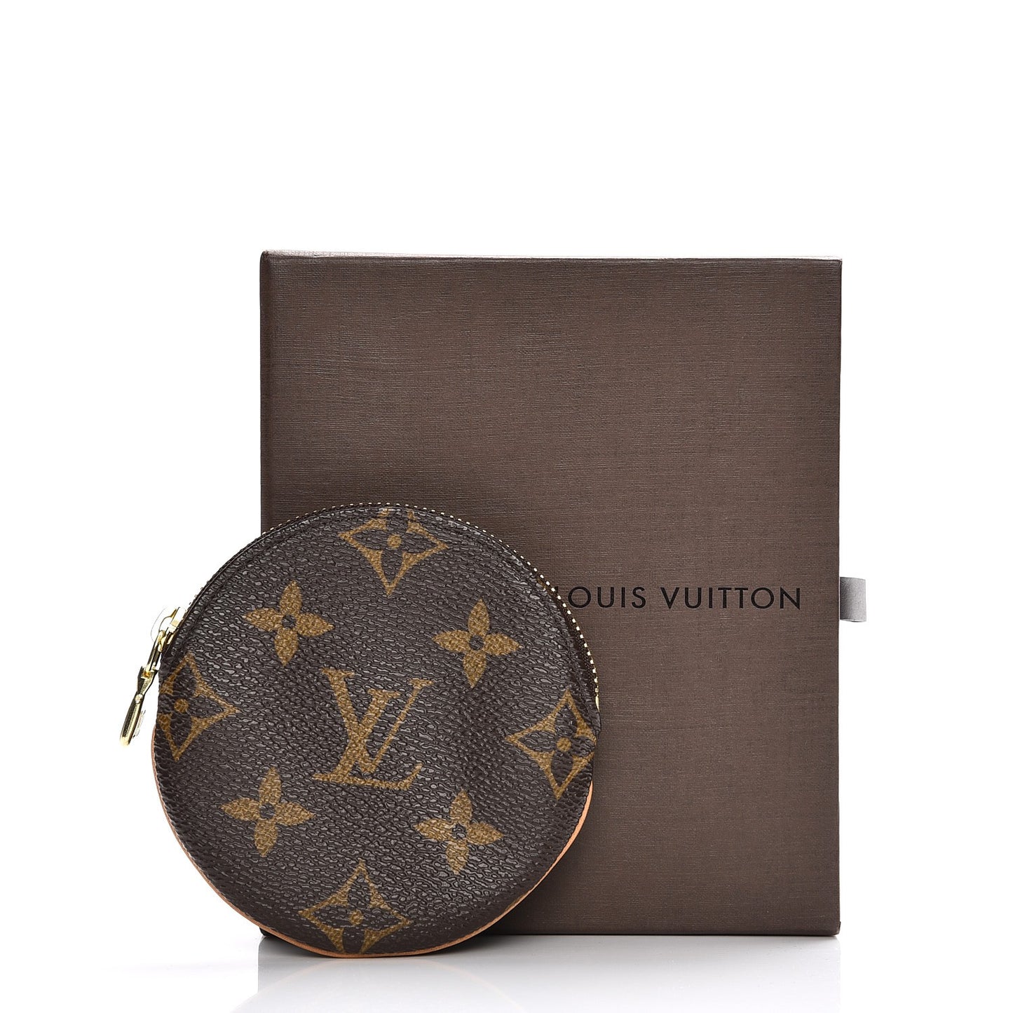 Monogram Round Coin Purse