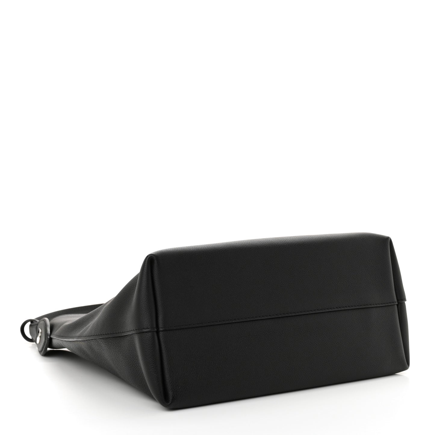Calfskin Lockme Hobo Black