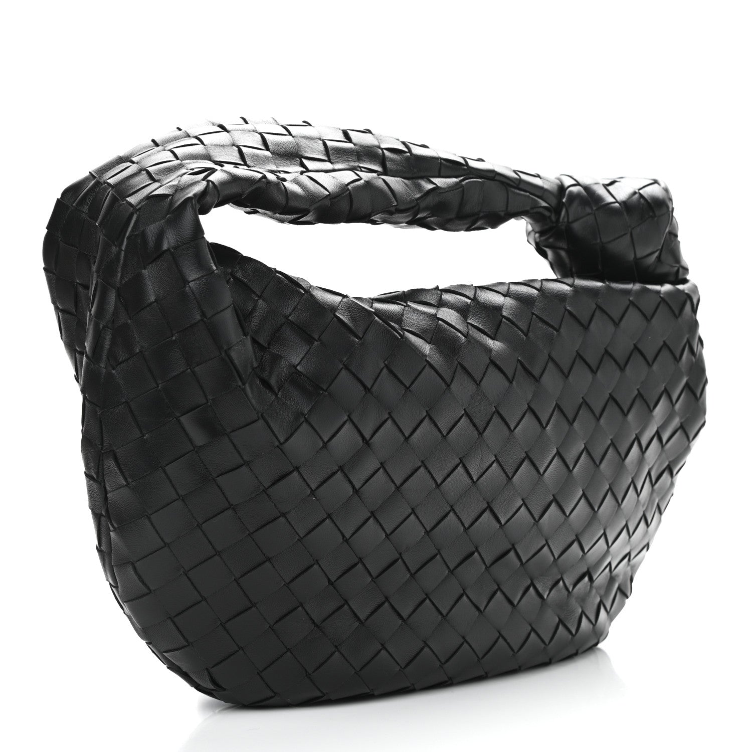 Bottega Veneta Nappa Intrecciato Teen Jodie Hobo Black 3 of 10