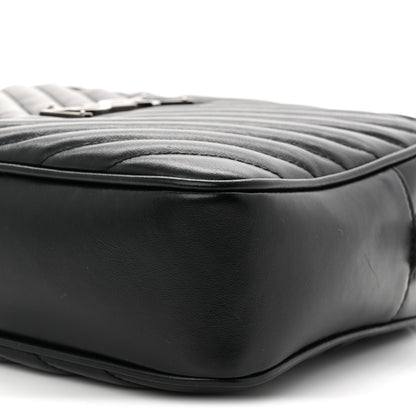 Saint Laurent Calfskin Matelasse Monogram Lou Camera Bag Black 10 of 10