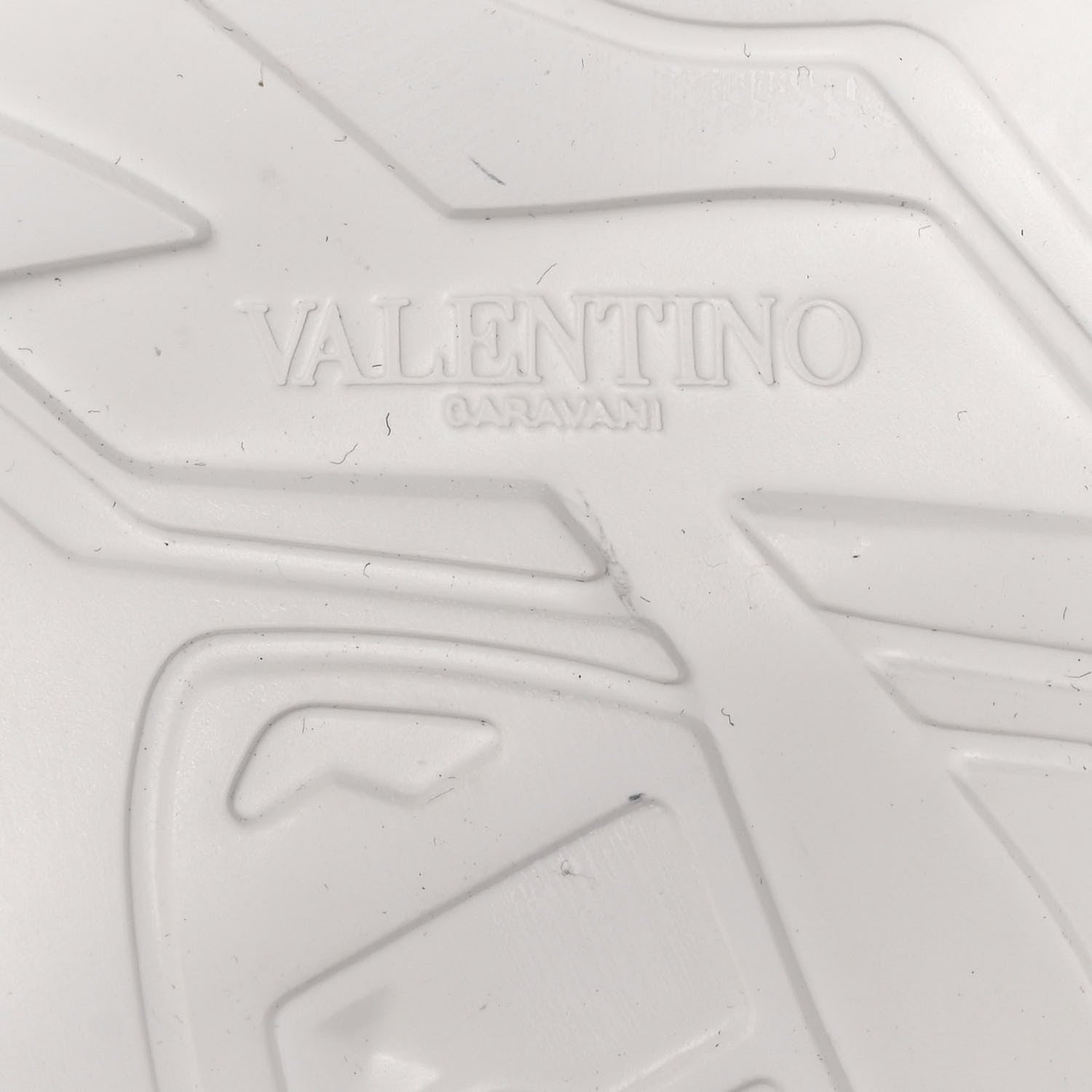 Valentino Garavani Calfskin Suede Mens Gumboy Sneakers 40.5 White 7 of 9