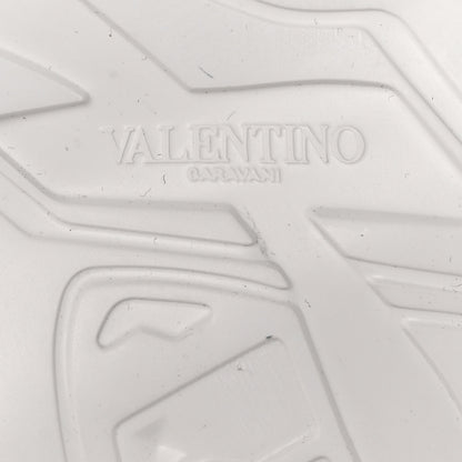 Valentino Garavani Calfskin Suede Mens Gumboy Sneakers 40.5 White 7 of 9