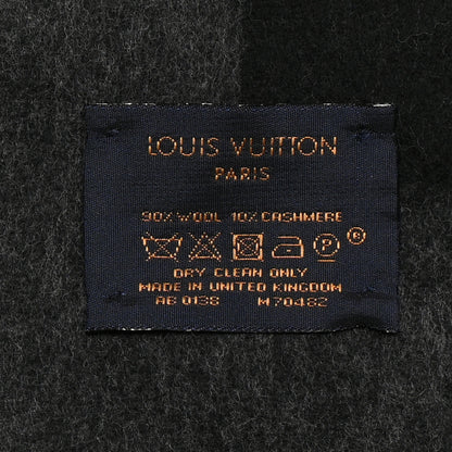 Louis Vuitton Cashmere Wool Cardiff Scarf Black 3 of 3