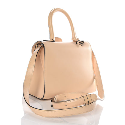 Delvaux Calfskin Mini Brillant Satchel Nude 2 of 10