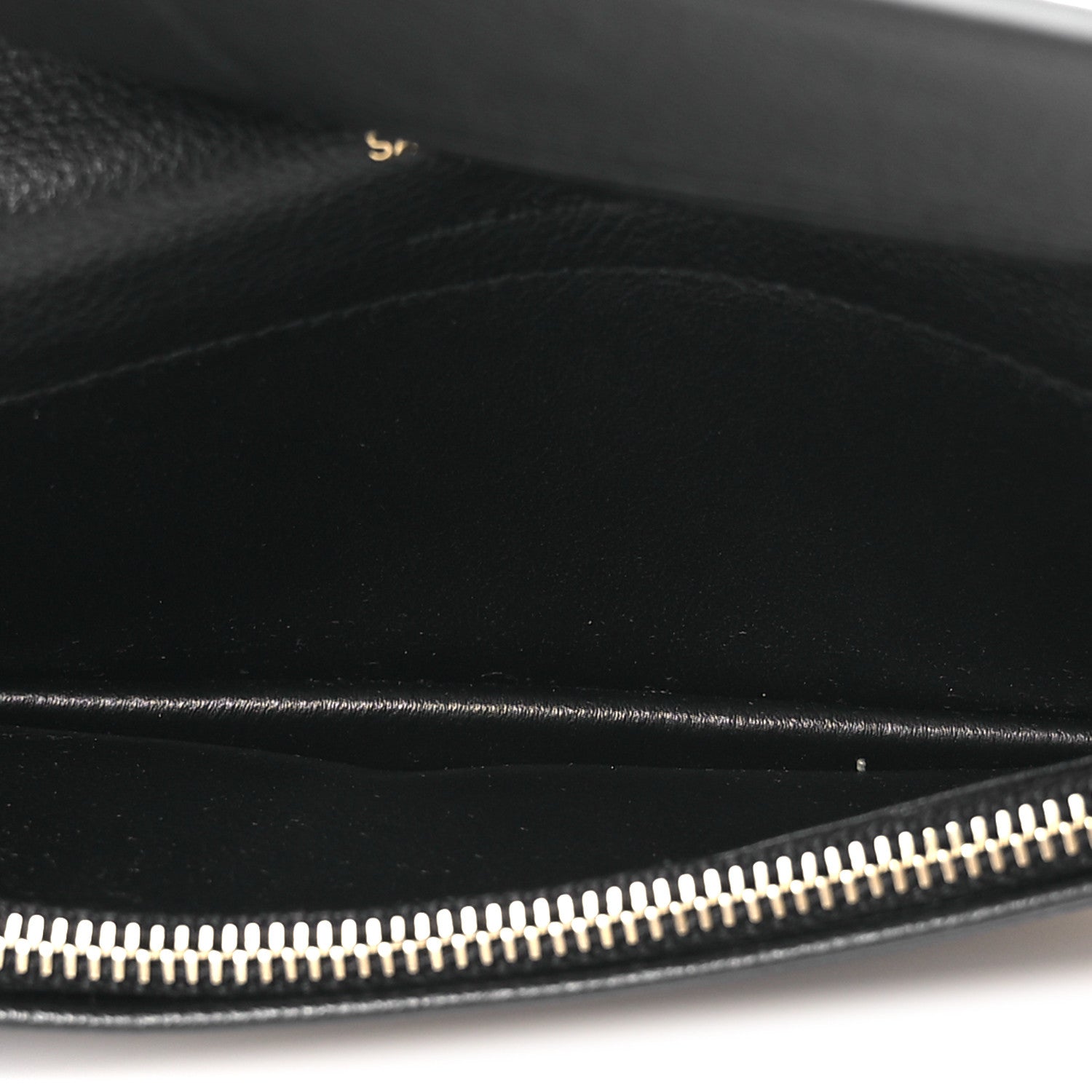 Saint Laurent Calfskin Tiny Monogram Cassandre Wallet Black 10 of 16
