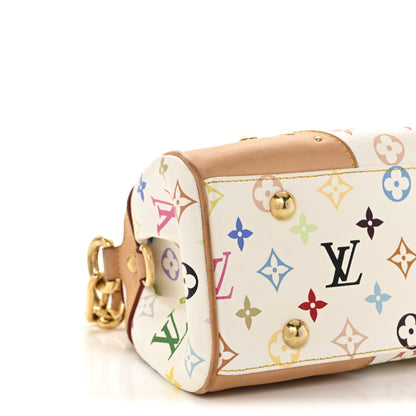 Louis Vuitton Monogram Multicolor Beverly MM White 8 of 13