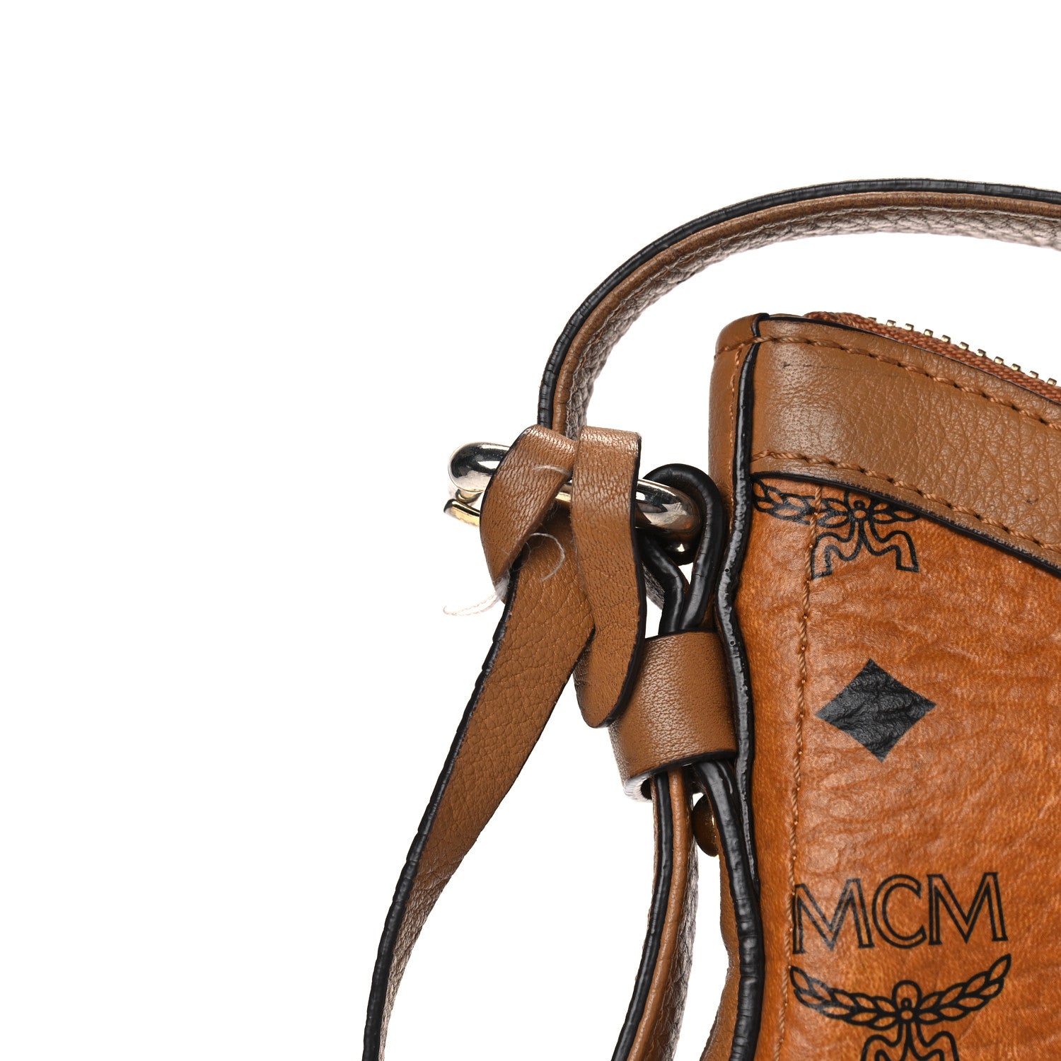 MCM Visetos Hobo Cognac 15 of 16