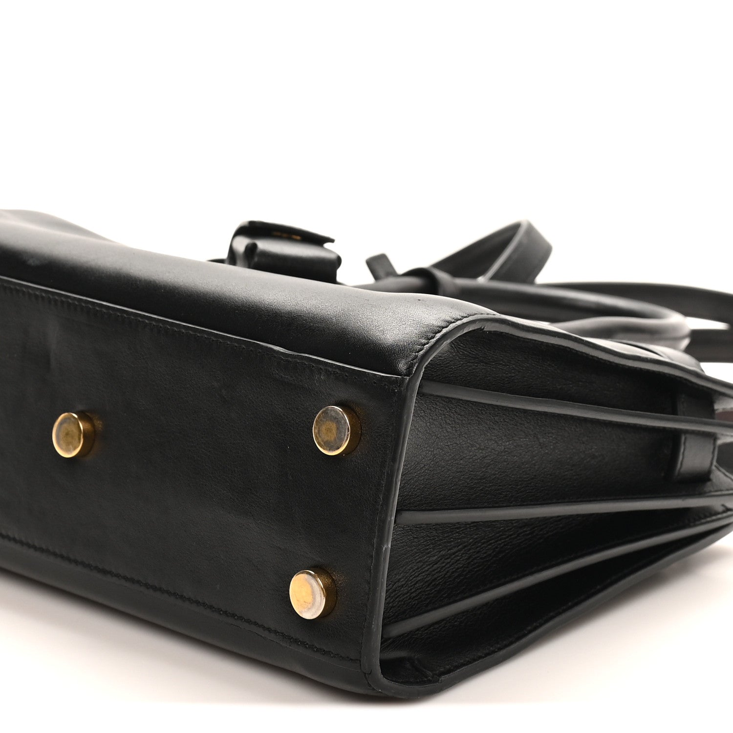 Saint Laurent Calfskin Nano Sac De Jour Black 9 of 10