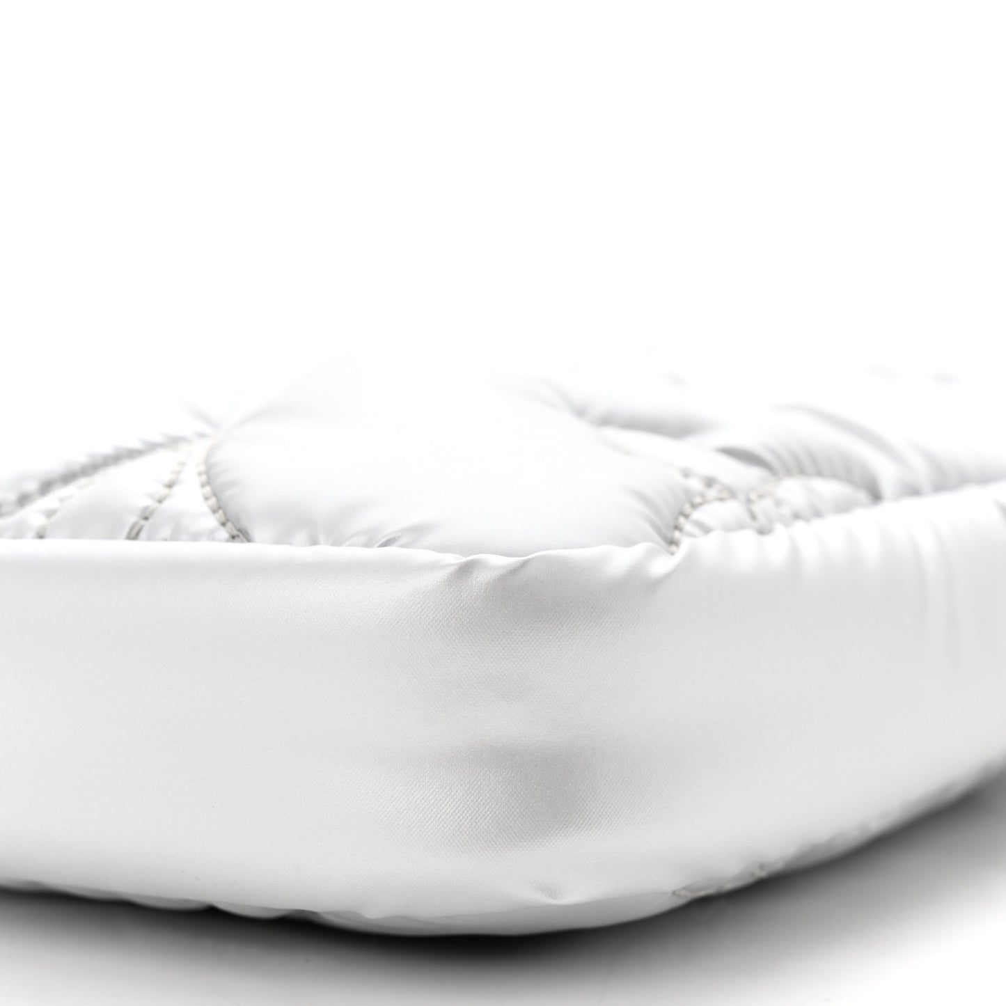 Econyl Monogram Pillow Phone Pouch Silver