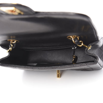 Chanel Lambskin Quilted Mini Square Flap Black 6 of 12